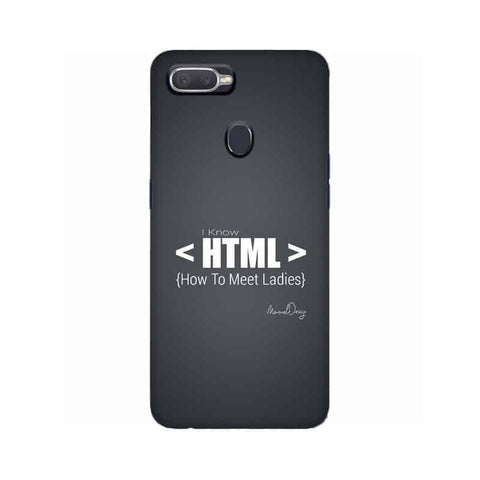 HTML Mobile Cover For Realme 2 Pro