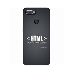HTML Mobile Cover For Realme 2 Pro