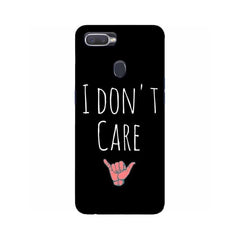 I Don't Care Mobile Cover For Realme 2 Pro