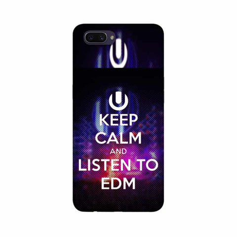 Keep Calm And Listen To EDM Mobile Cover For Realme C1