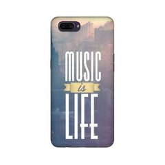 Music is Life Mobile Cover For Realme C1