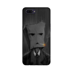 Smoking in The Rain Mobile Cover For Realme C1