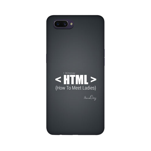 HTML Mobile Cover For Realme C1
