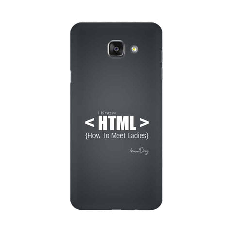 HTML Mobile Cover For Samsung A5 2016