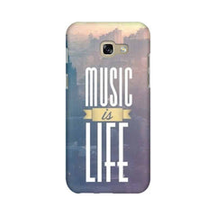 Music is Life Mobile Cover For Samsung A5 2017