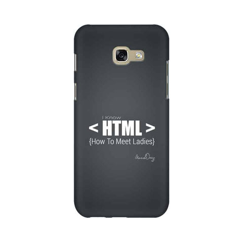 HTML Mobile Cover For Samsung A5 2017