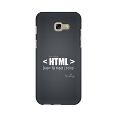 HTML Mobile Cover For Samsung A5 2017