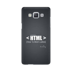 HTML Mobile Cover For Samsung A5
