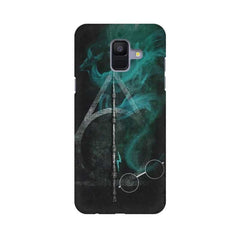 Deathly Hallows Mobile Cover For Samsung A6 (2018)