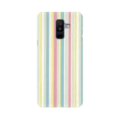 Pastel Lines Mobile Cover For Samsung A6+ (2018)