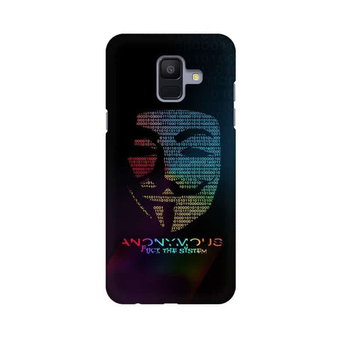 Anon Hackers Mobile Cover For Samsung A6 (2018)