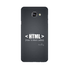 HTML Mobile Cover For Samsung A7 2016