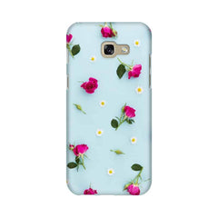 Floral Background Mobile Cover For Samsung A7 2017