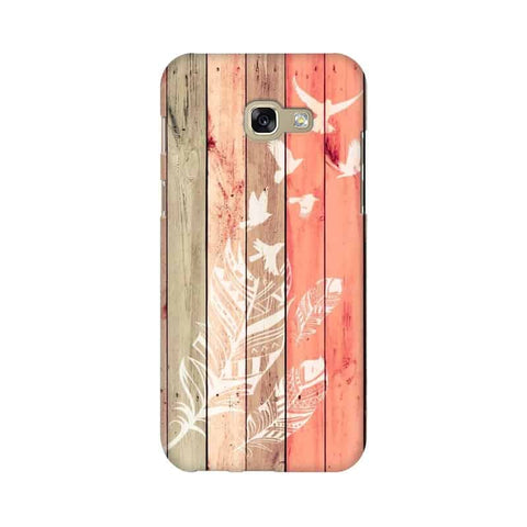 Wood Style Mobile Cover For Samsung A7 2017