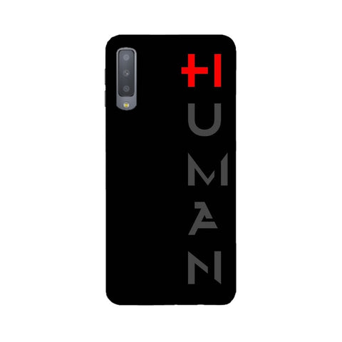 Human Mobile Cover For Samsung A7 2018