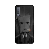 Smoking in The Rain Mobile Cover For Samsung A7 2018