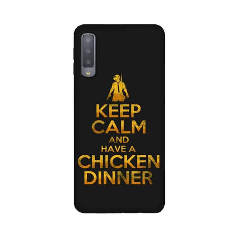 Keep Calm and Carry On Mobile Cover For Samsung A7 2018