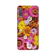 Colorful Flowers Background Mobile Cover For Samsung A7 2018