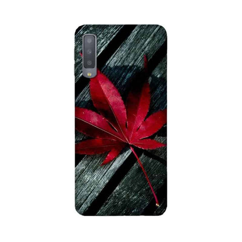 Leaves Wallpapers Mobile Cover For Samsung A7 2018