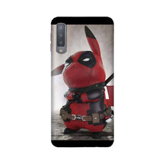 Red Pikachu Mobile Cover For Samsung A7 2018