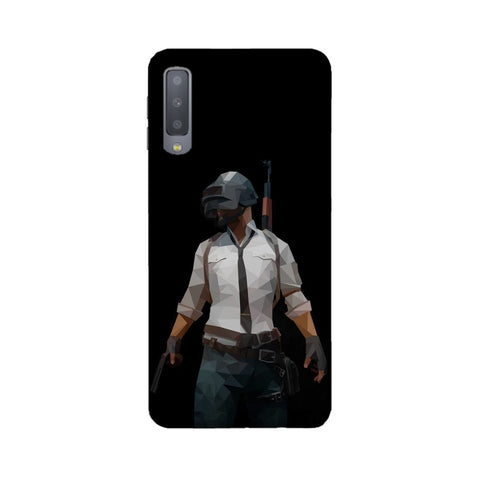 PUBG Printed Mobile Cover For Samsung A7 2018
