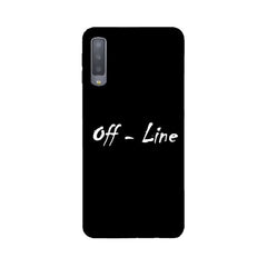off-Line Wallpaper Mobile Cover For Samsung A7 2018