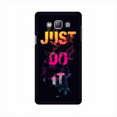 Just Do it Mobile Cover For Samsung A7