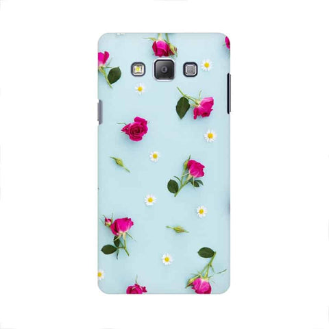 Floral Background Mobile Cover For Samsung A7