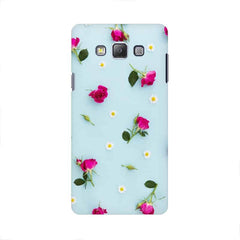 Floral Background Mobile Cover For Samsung A7