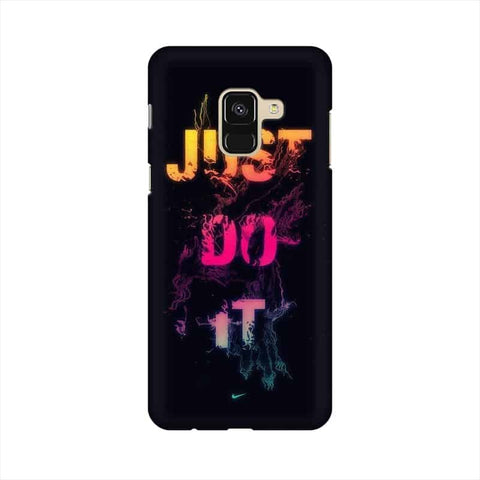 Just Do it Mobile Cover For Samsung A8+