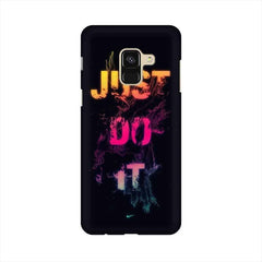 Just Do it Mobile Cover For Samsung A8+