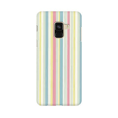 Pastel Lines Mobile Cover For Samsung A8+