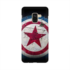 Captain America Mobile Cover For Samsung A8+