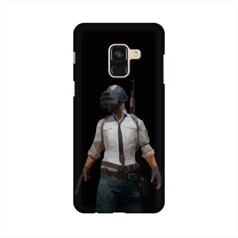 PUBG Printed Mobile Cover For Samsung A8 Plus