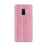 Pink Wood Mobile Cover For Samsung A8 Plus