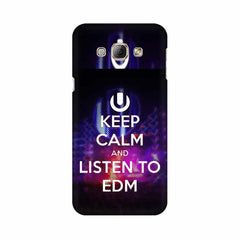 Keep Calm And Listen To EDM Mobile Cover For Samsung A8