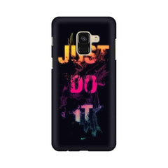 Just Do it Mobile Cover For Samsung A8 (2018)