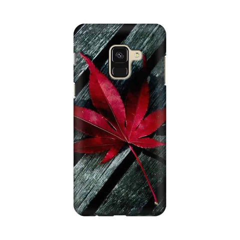 Leaves Wallpapers Mobile Cover For Samsung A8 (2018)