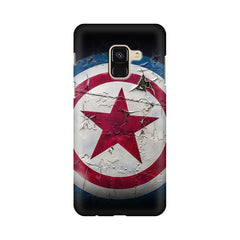 Captain America Mobile Cover For Samsung A8 (2018)