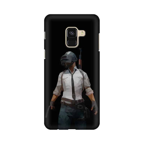 PUBG Printed Mobile Cover For Samsung A8 (2018)