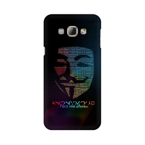 Anon Hackers Mobile Cover For Samsung A8