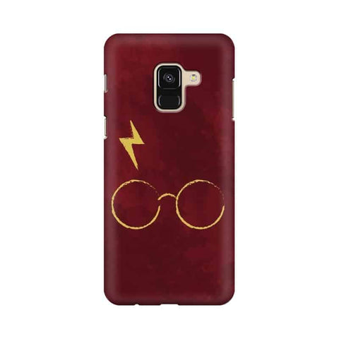 Symbols of Harry Potter Mobile Cover For Samsung A8 (2018)