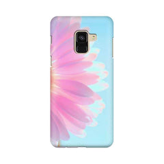 Beautiful Floral Mobile Cover For Samsung A8 (2018)