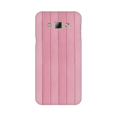 Pink Wood Mobile Cover For Samsung A8