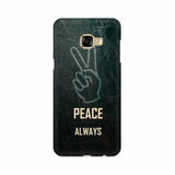 Always Peace Mobile Cover For Samsung C5 Pro