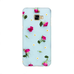 Floral Background Mobile Cover For Samsung C5 Pro