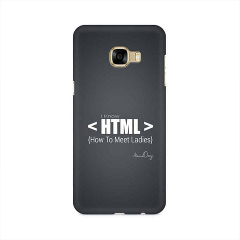 HTML Mobile Cover For Samsung C5 Pro