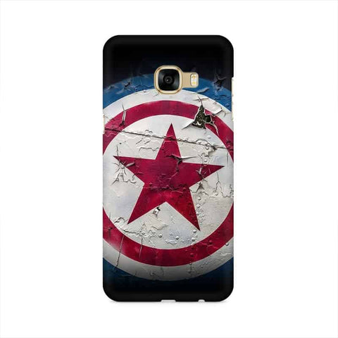 Captain America Mobile Cover For Samsung C5 Pro
