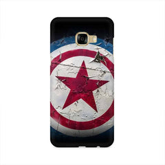 Captain America Mobile Cover For Samsung C5 Pro