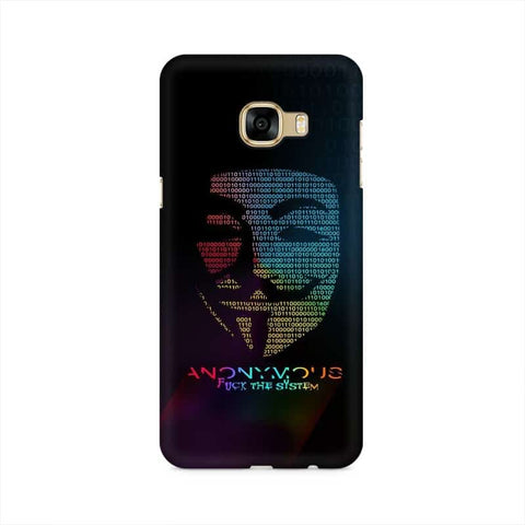Anon Hackers Mobile Cover For Samsung C5 Pro